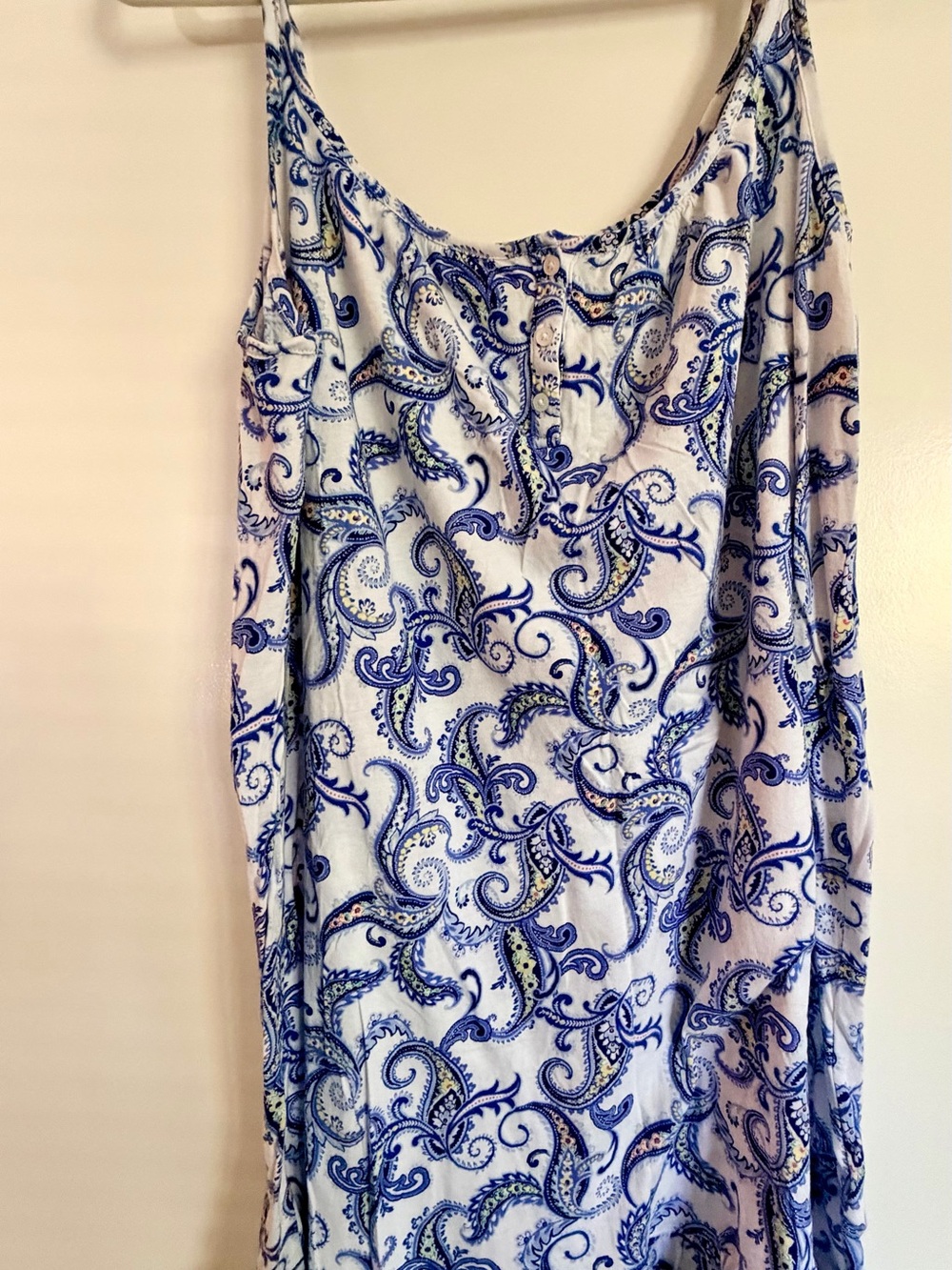 Blue Paisley Women’s Nightie